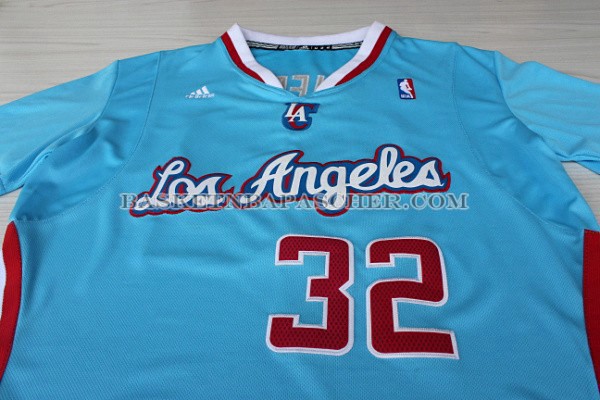 Maillot Manche Courte Los Angeles Clippers Griffin Bleu